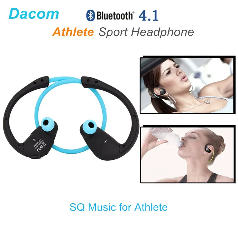 Bluetooth гарнитура Dacom Athlete Беспроводные спортивные наушники стерео музыкальные с