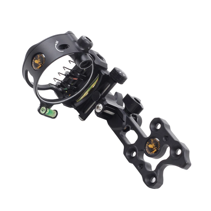 

Archery Compound Bow Sight DB Series Retina Micro Adjust Sight 0.019 Fiber Optic 5 pins /7 pins Hunting Shooting Accessories