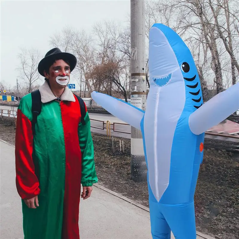 

1Pc Inflatable Costume Performance Costume Inflatable Clothing Party Supply