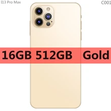 Teléfono Inteligente I13 Pro Max, 10 núcleos, versión Global, 6,7 pulgadas, 5G, 16GB, 512GB, Android 10, 5800mAh, desbloqueo 4G (1)