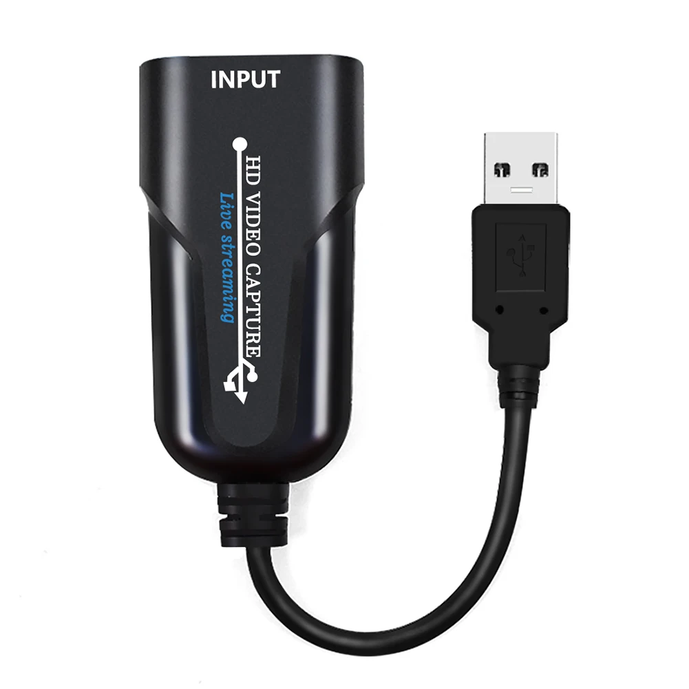 Карта видеозахвата совместимая с HDMI USB 3 0 записывающая коробка для PS4 игр DVD