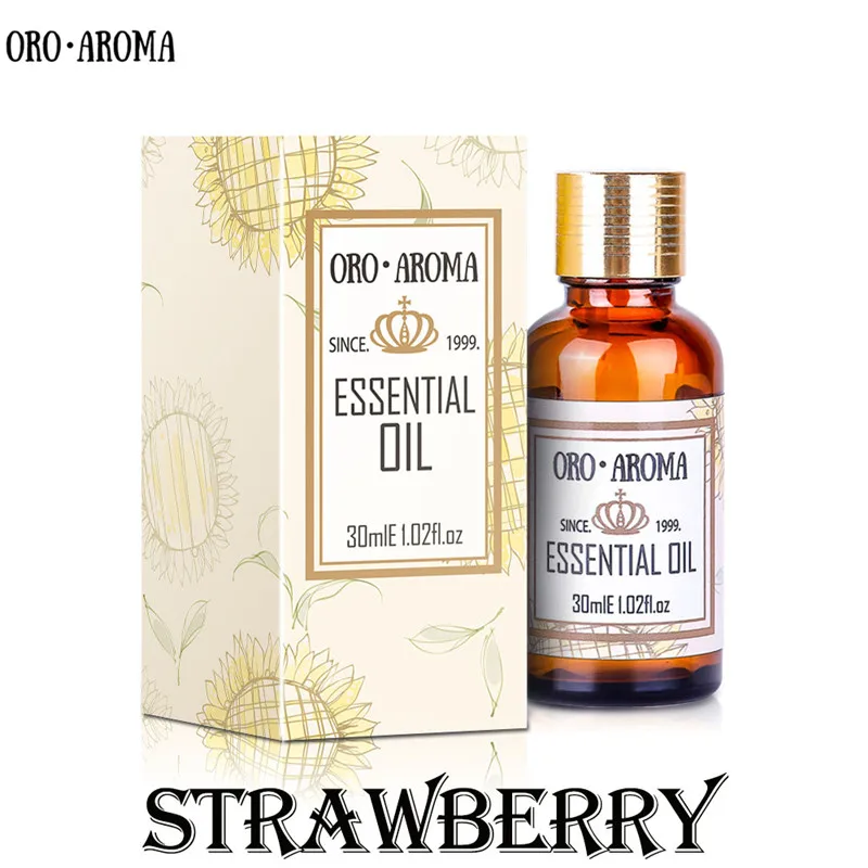 Известный бренд oroaroma натуральное клубничное эфирное масло l гладкая кожа