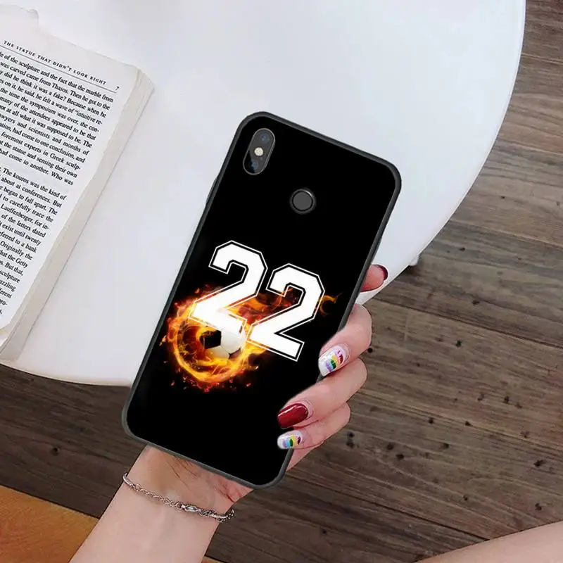 

number ball Phone Case For Xiaomi Redmi note 7 8 9 t k30 max3 9 s 10 pro lite
