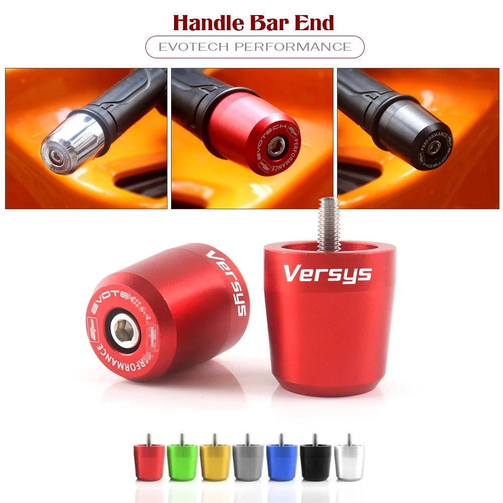 

Motorcycle EP CNC Handlebar Gear Balanced Plug Slider Handle Bar End Weights Grips Cap FOR KAWASAKI VERSYS X300 650 1000