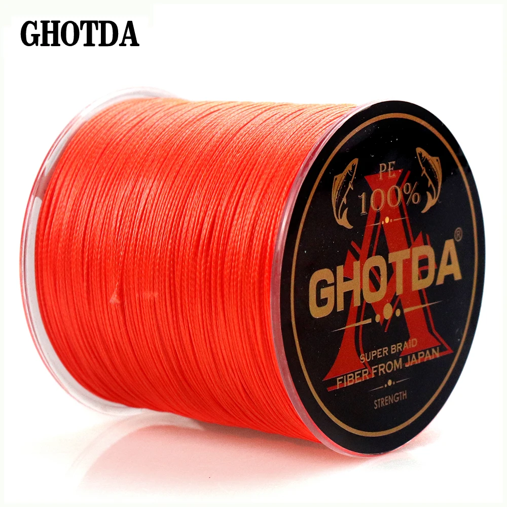 9 видов цветов рыболовная леска GHOTDA 8 нитей рыболовный шнур для карпа 150 м 100% PE Pesca