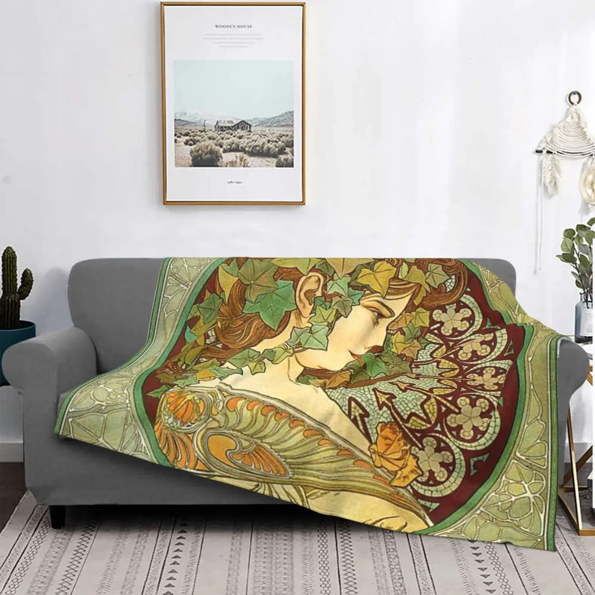 

3D полноценная игра Alphonse очень Laura 1901 вязаное одеяло Фланелевое Ретро красивое уличное одеяло для путешествий спальни теплое одеяло