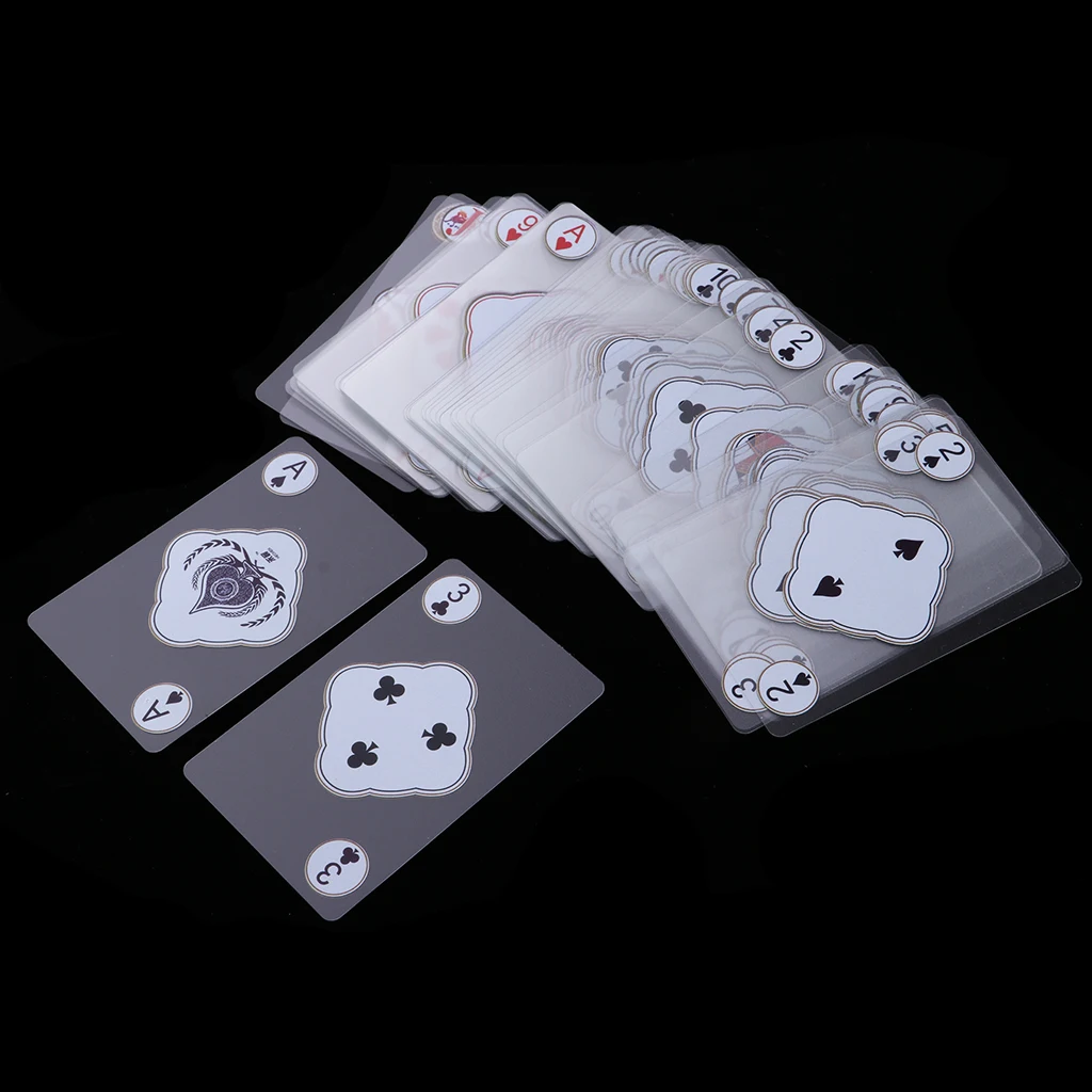 Набор водонепроницаемые карты для покера из ПВХ классическая настольная игра