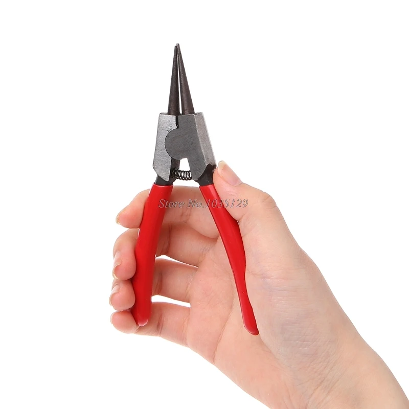 5 дюймовые плоскогубцы для колец внешний прямой тип наконечника фиксатор кольца