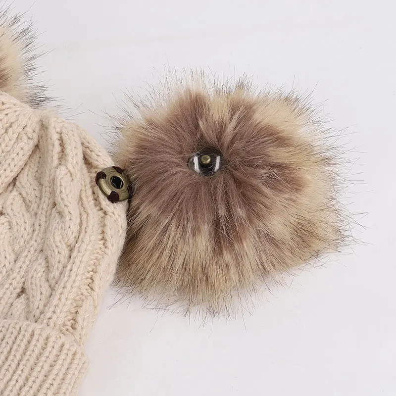 Новинка 2019 вязаная Милая шапка для девочек и мальчиков повседневная однотонная