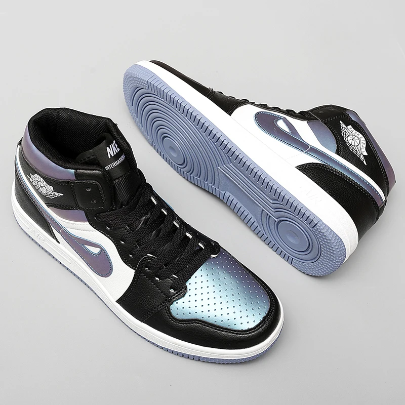 

Men Basketball Shoes Cushion Sneakers Anti-skid High-top Couple Shoes air force 1 Men Running Sports Shoes women Martial art