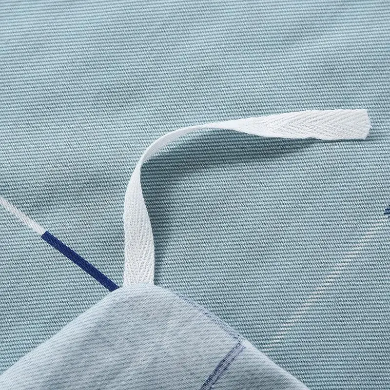 Комплект постельного белья из 100% хлопка и сатина пододеяльник простыня подушка