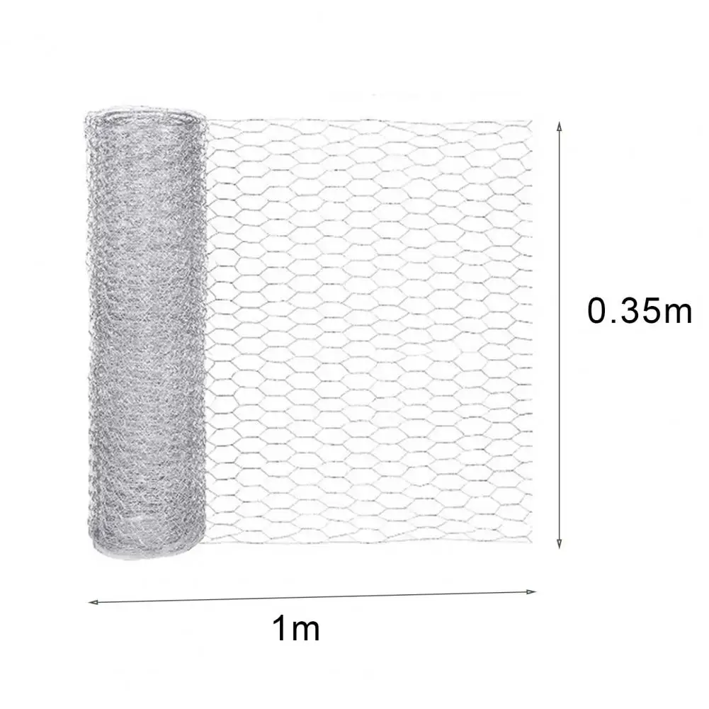 

Wire Mesh Hexagonal with Compact Holes Metal Household Chicken Wire for Farm