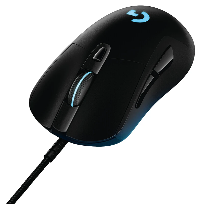 Logitech G403 New Upgraded HERO Sensor Gaming Mouse with 16,000 DPI RGB Light Matt Material for Laptop & PC Gamer Mouse Gaming