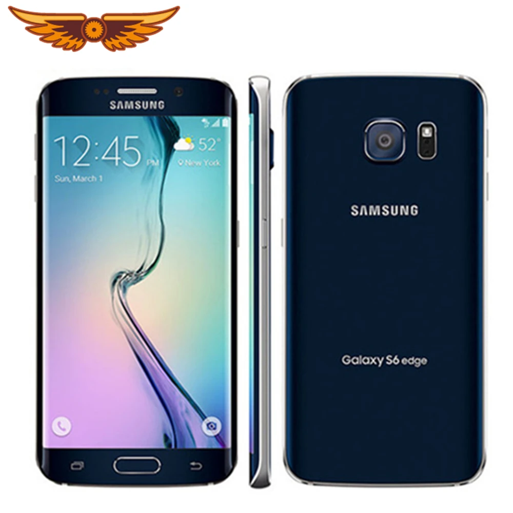 Разблокированный мобильный телефон Samsung Galaxy S6 G925F/S6 G920V/S6 G920F/S6 Edge Восьмиядерный