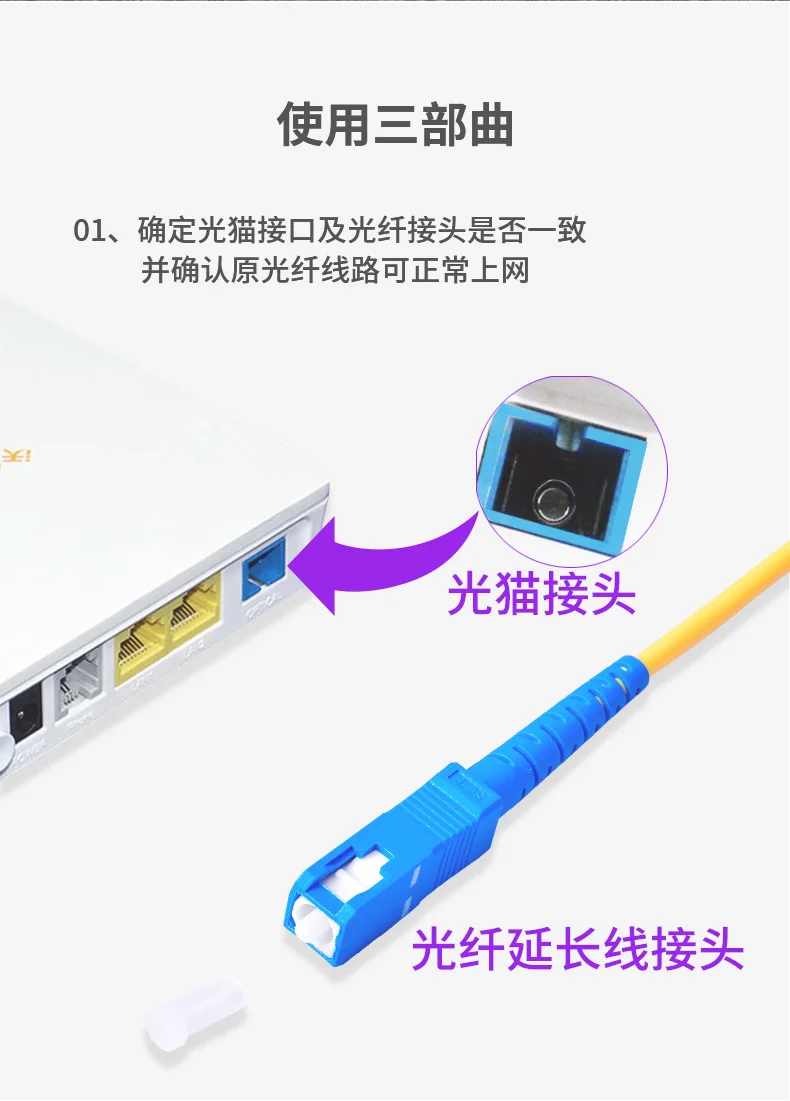 SC-фотокабель одномодовый оптический кабель SM Simplex для сети 1 м 3 5 10 15 20 30 50
