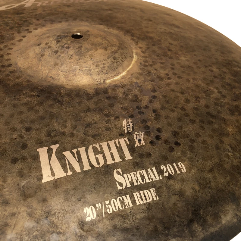 

ARBOREA Knight Special series professional cymbals: 14"hihat+16"crash+18"crash+20"ride+18"china+cymbal bag