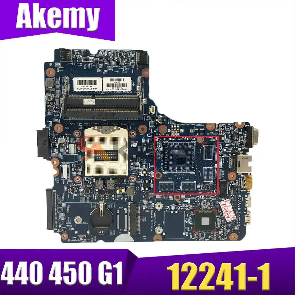 

Материнская плата для ноутбука HP Probook 440 G1 450 G1, материнская плата 734085-001 734085-501 12241-1 48. 4yw05. 011 SR17D