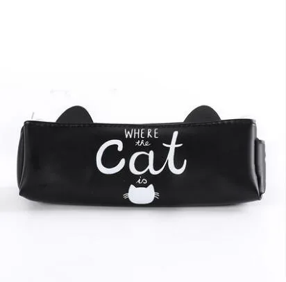 Kawaii Cat школьные пеналы милый водонепроницаемый чехол-Карандаш для девочек детский подарок - Цвет: NO.2