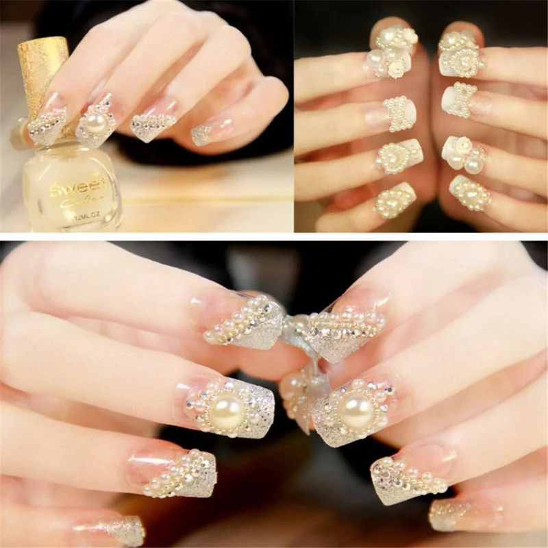 Полужемчужины из АБС-пластика Скрапбукинг с плоской задней стороной бусины в