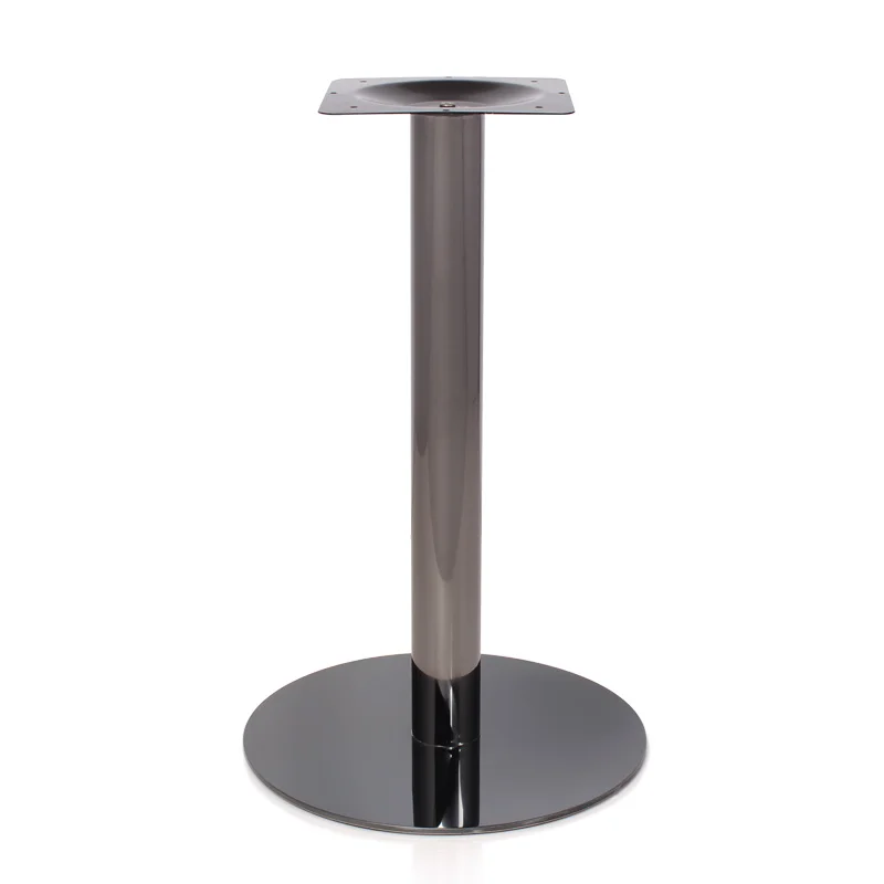 

Stainless Steel Gold Plated Table Leg Rose Gold Titanium Black Table Leg Stand