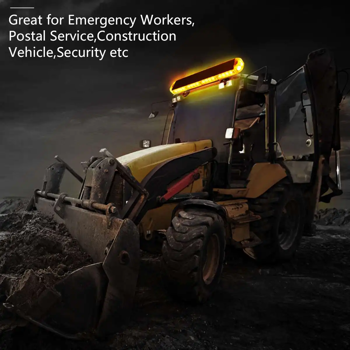 Автомобильный светодиодный стробоскоп с 22 &quotна 45 6&quot предупреждающий