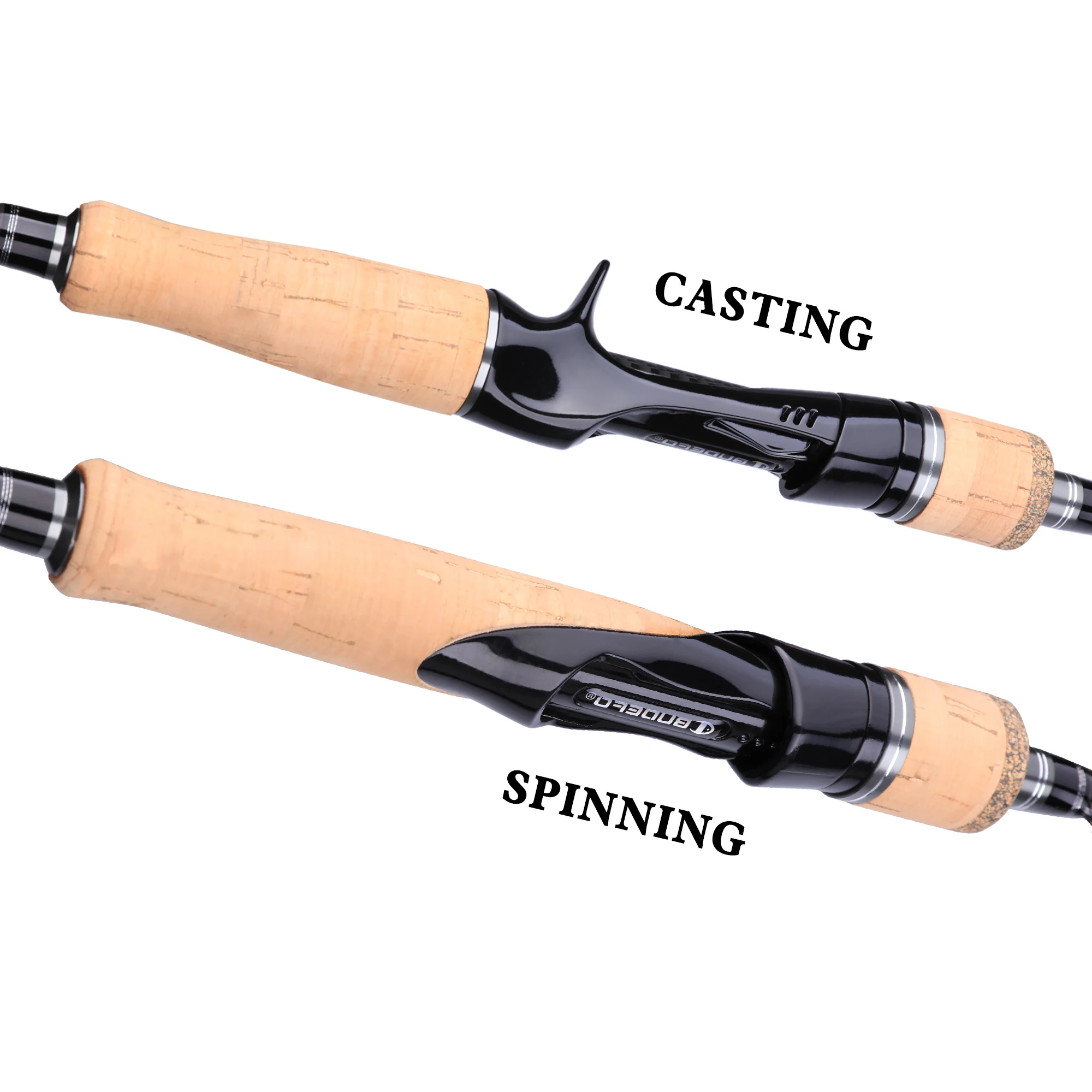 Spinning Casting Travel Fuji Lure Fishing Rod 1.68m 1.8m 2.1m 2.4m 2.7m 3.0m L/ML/M/MH Baitcasting BUDEFO HEARKEN T800Carbon Rod