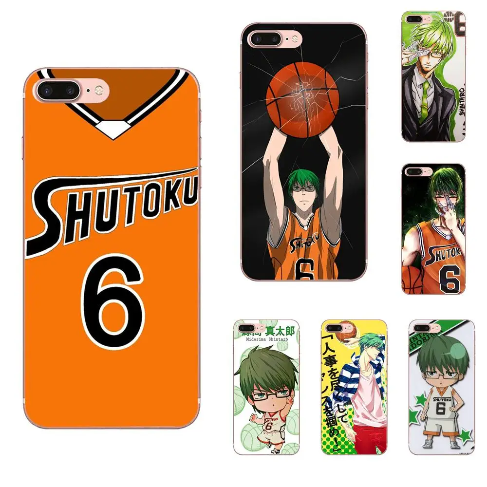 Японское Аниме Kuroko без корзины Midorima для Samsung Galaxy A10 A20 A20E A3 A40 A5 A50 A7 J1 J3 J4 J5 J6 J7 2016 2017