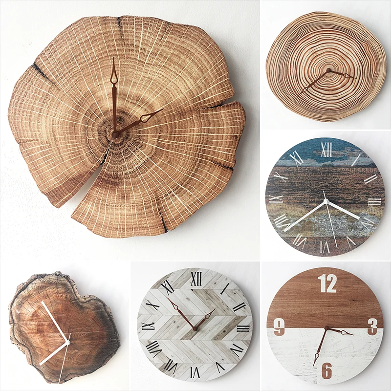 

New 1PC Marble Wall Clock Simple Decorative Creative Nordic Modern Marble Clock Wall Clock For Living Office Bedroom Room