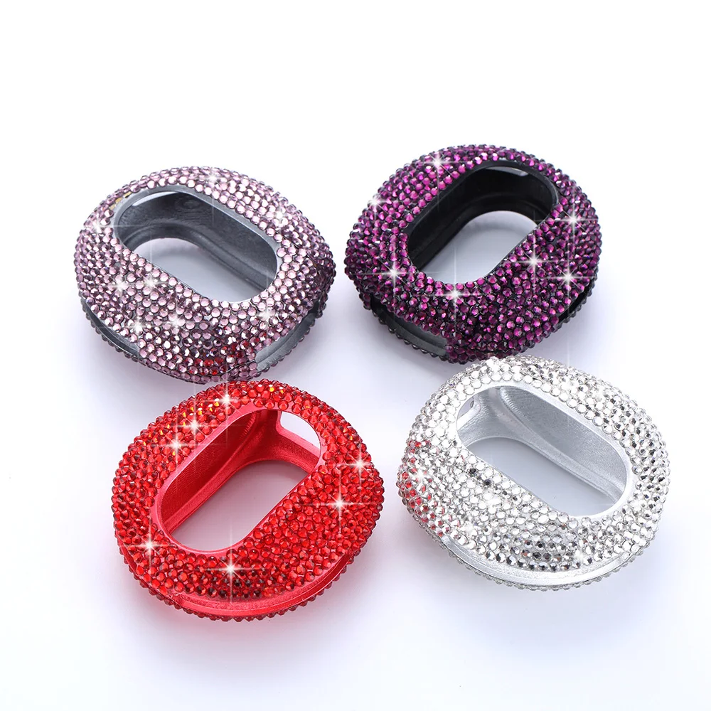 Алмазный кристалл плюшевый шар брелок для ключей автомобиля крышка Чехол Декор