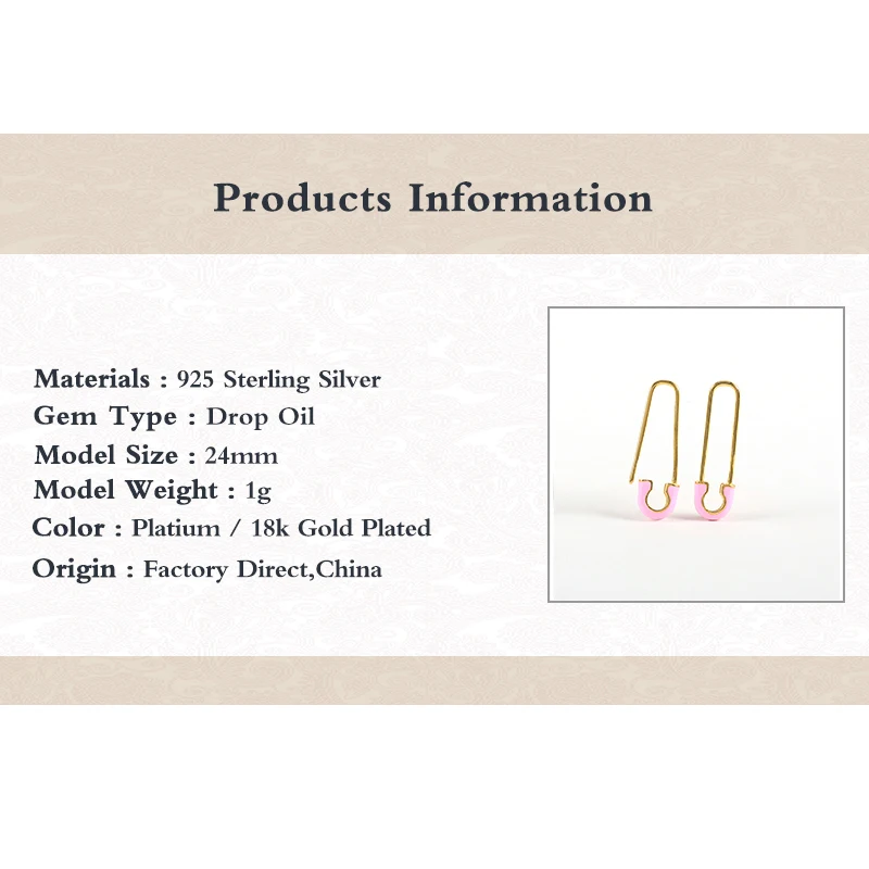 

BOAKO Paper Clip 925 Sterling Silver Earrings For Women Earrings Dangle Ear Piercing Pendientes Mom Gift 2021 Trend Vintage