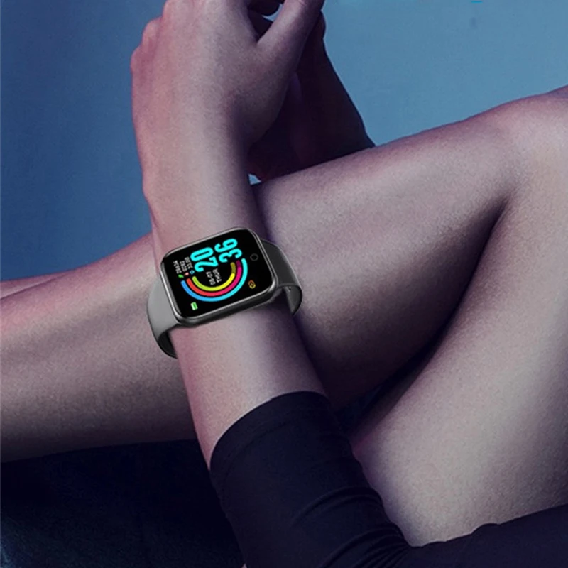 

WWOOR Y68 Smartwatches Women Men Bluetooth Sports Smartband Fitness Bracelet Activity Tracker Heart Rate Monitor For Android IOS