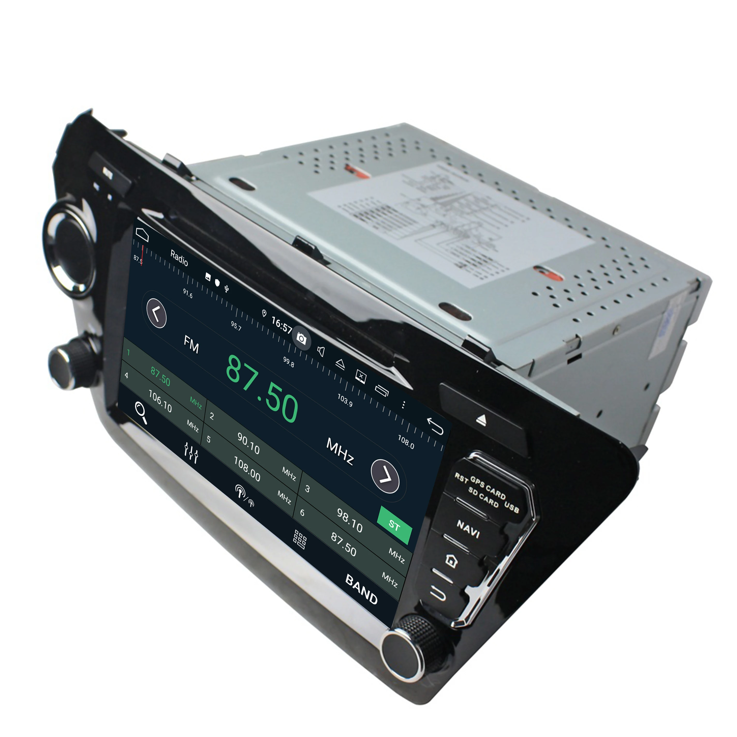 Автомобильный DVD-плеер мультимедийный плеер на Android 9 0 с экраном 8 &quot 6 ядер 4 Гб ОЗУ