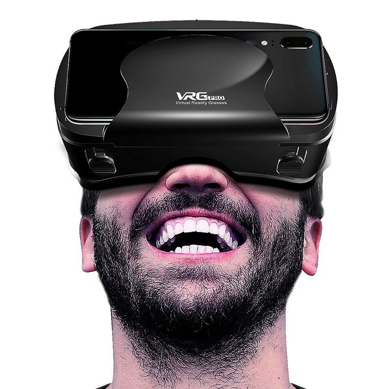 VRG Pro 3D VR Очки виртуальной реальности Full Sn визуальные широкоугольные очки для