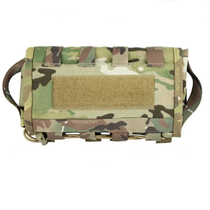 Outdoor Tactical Ifak Military Fan Medical Bag MOLLE Rescue Bag Set MC Camouflage