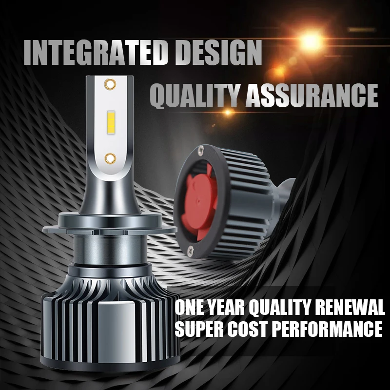 

h7 led headligh Led H7 H11 9005 HB3 9006 HB4 9012 Bulbs H4 H7 LED Lamp Canbus CSP 6000LM 6000K 8000K 50W Car Headlight Fog Light
