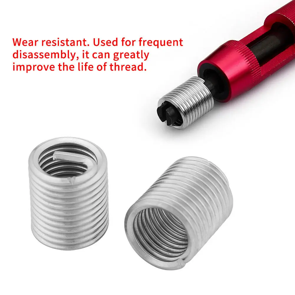 

Inserts Nuts 60x Stainless Steel SS304 Coiled Wire Helical Screw Thread