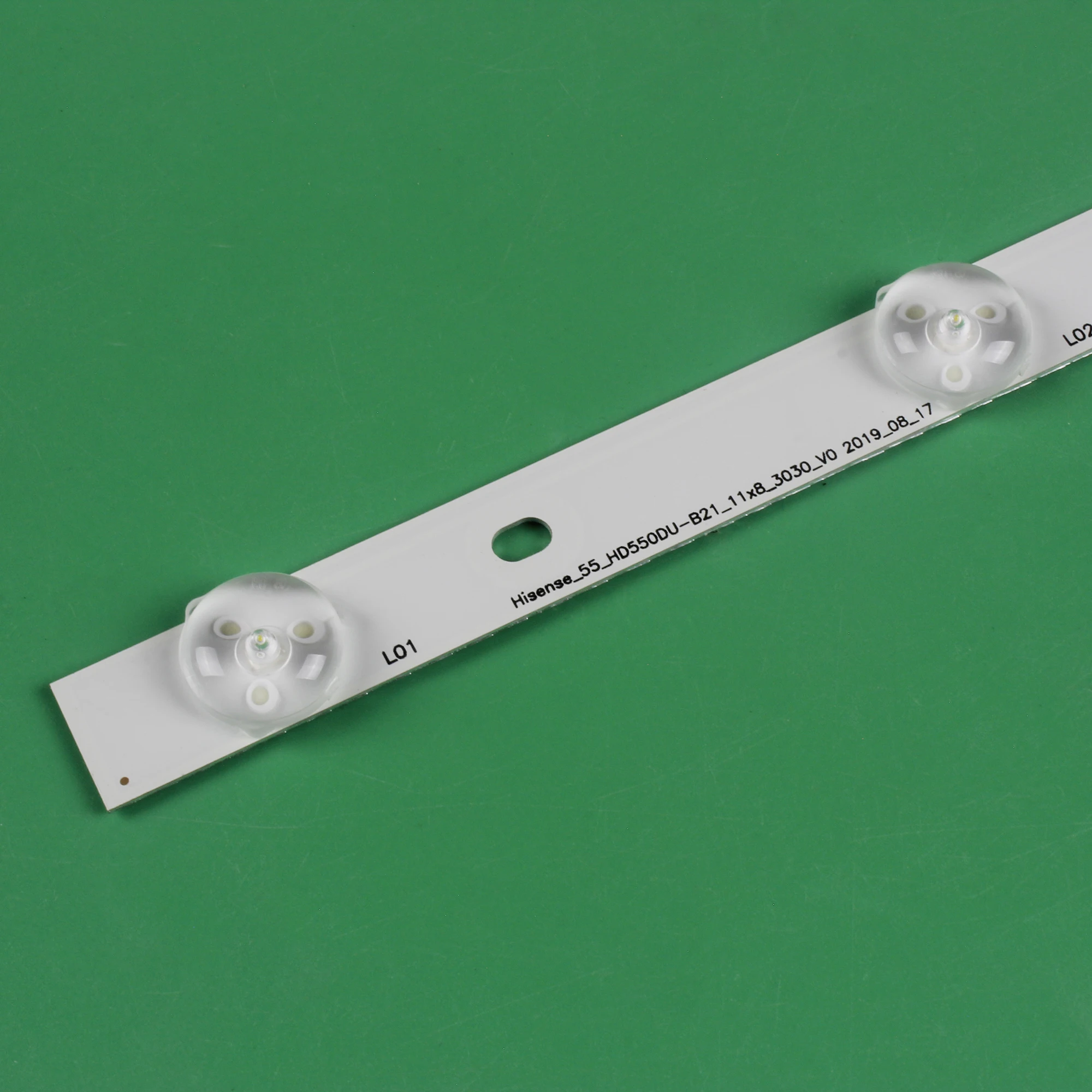 Новинка 1 комплект = 11 шт. 8 светодиодный s 585 мм подсветка полосы для Hisense 55EC520UA