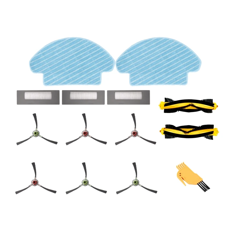 

Сменный коврик для швабры, боковая щетка, HEPA фильтр, основная Щетка Для ECOVACS DEEBOT DE55 DE53 DE6G, запасные части