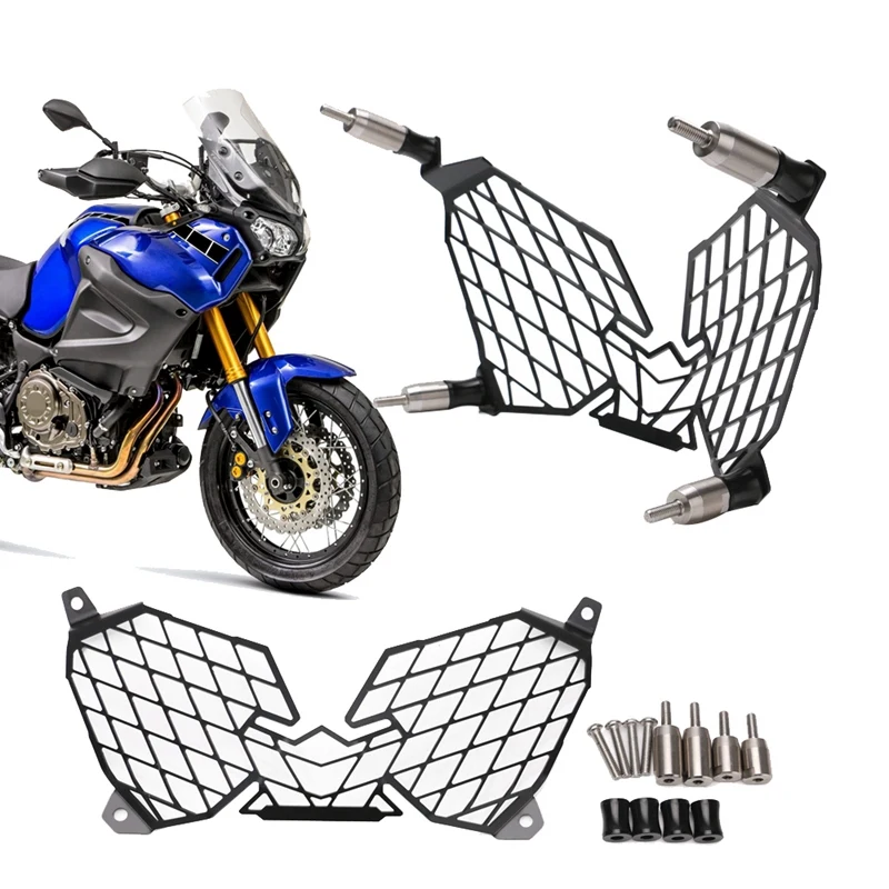 Для YAMAHA XT1200Z XT 1200 Z Super Tenere 2010-2018 модификация мотоцикла фара решетка Защитная