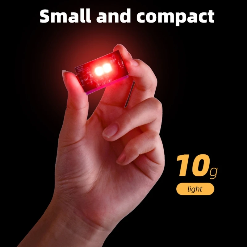 2021 Universal Drone Light 3 Color Adjustable Anti-Collision Lamp 3.5KM Visible 300mA USB-C Compatible with Mavic/Phantom/FIMI