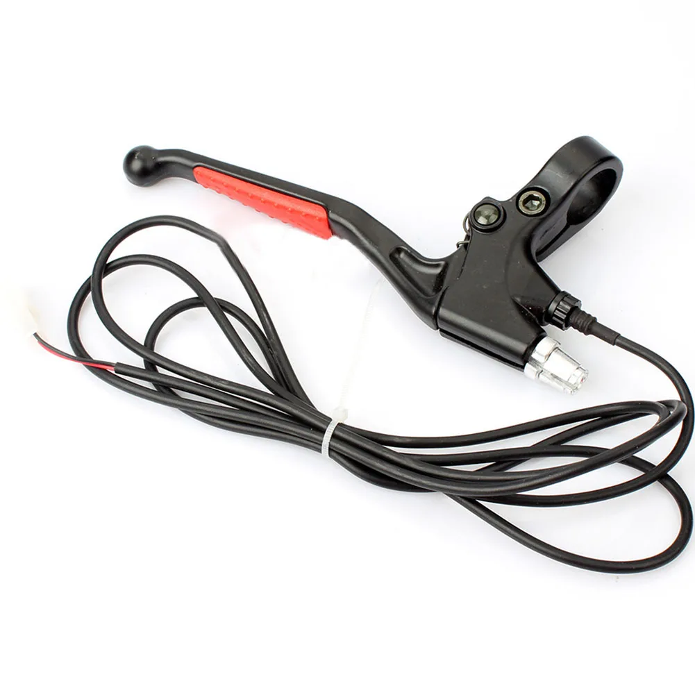Aluminium Non Slip Brake Lever Handle Right Hand Scooter Accessories Wired Lightweight Durable Switch Clutch Cable For E Bike | Автомобили