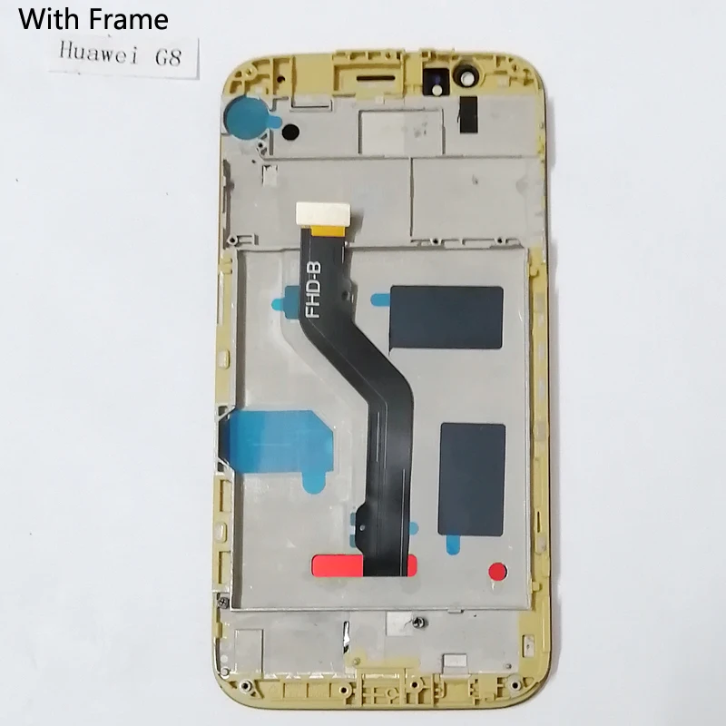 5 дюймов для Huawei GX8 G8 RIO-L01 L02 L03 ЖК-дисплей + сенсорный экран с рамкой дигитайзер