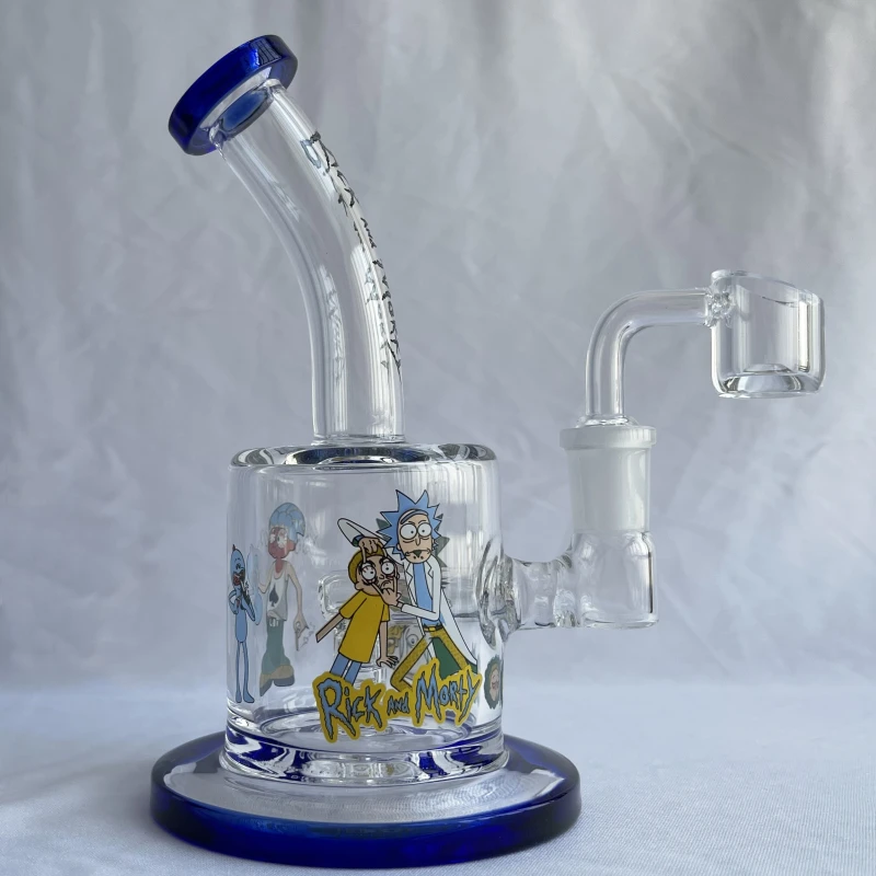 

7-дюймовые синие лампы для курения, стеклянные трубки для курения, декоративные подарки для ВАЗ