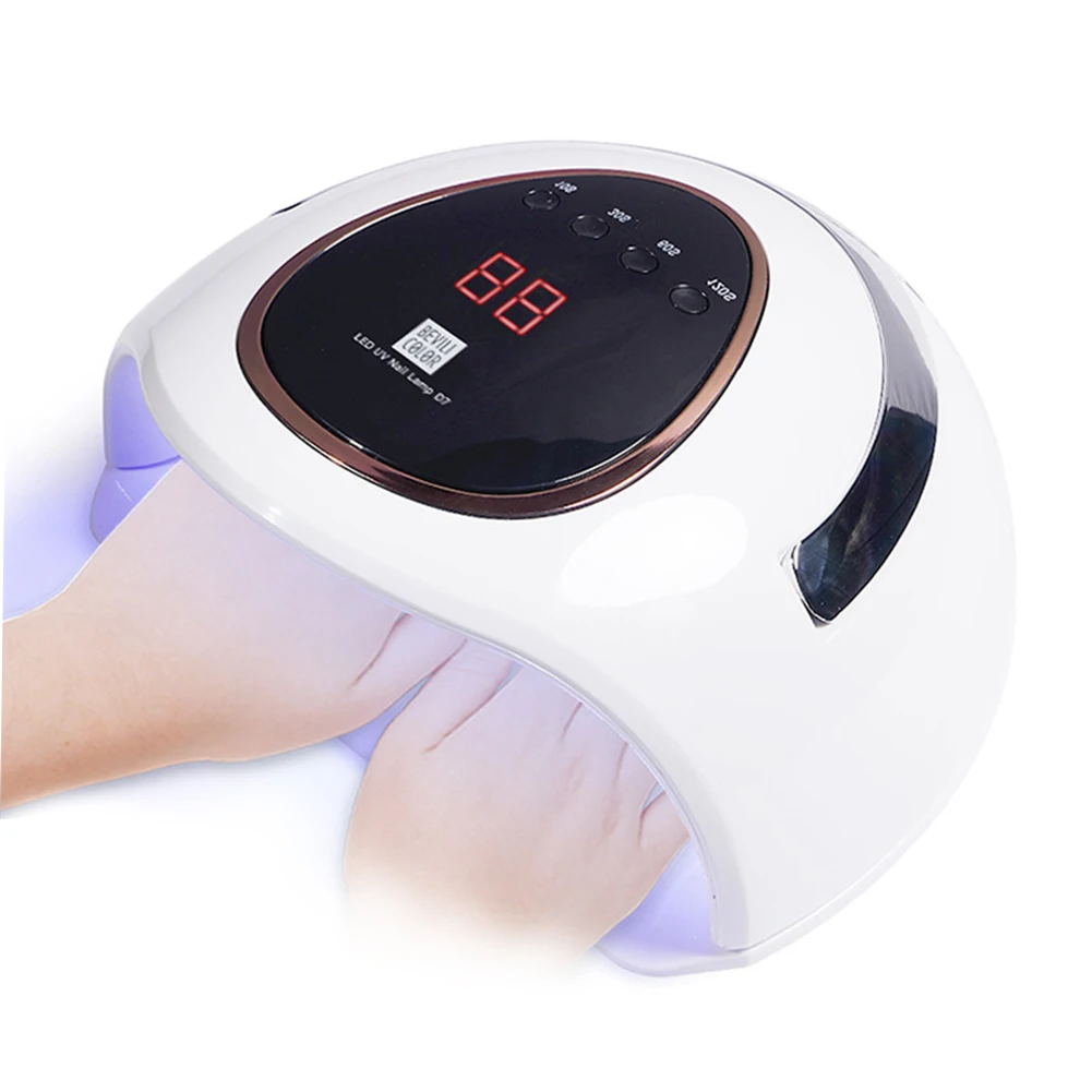 

96W UV LED Lamp Fast Curing Auto Sensor Nail Dryer For Gel Polish With 4 Timer Setting Machine Art Tool Portable Professional