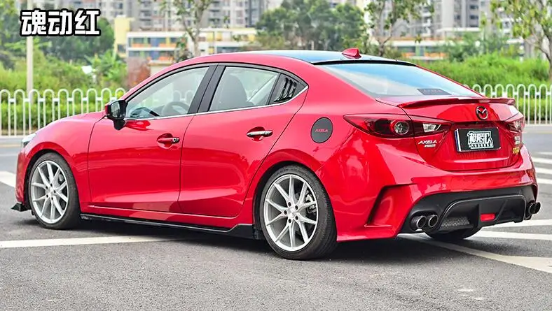 Высокое качество ABS краска автомобиля задний багажник спойлер крыло подходит для