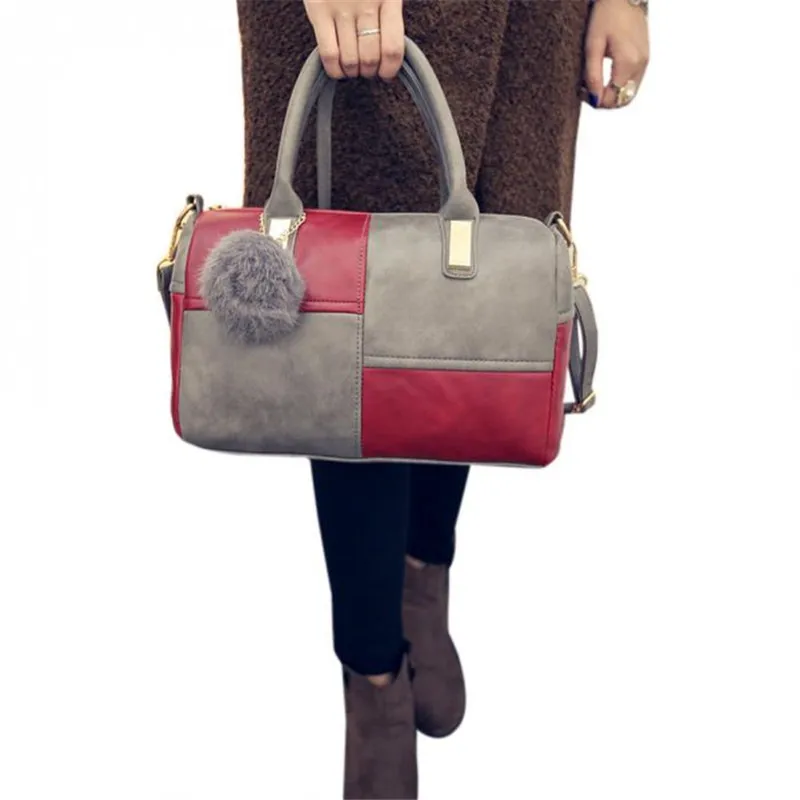 

New Casual Small Patchwork Pillow Handbags Hotsale Women Bags Ladies Messenger Bags Famous Brand Shoulder Crossbody Bags