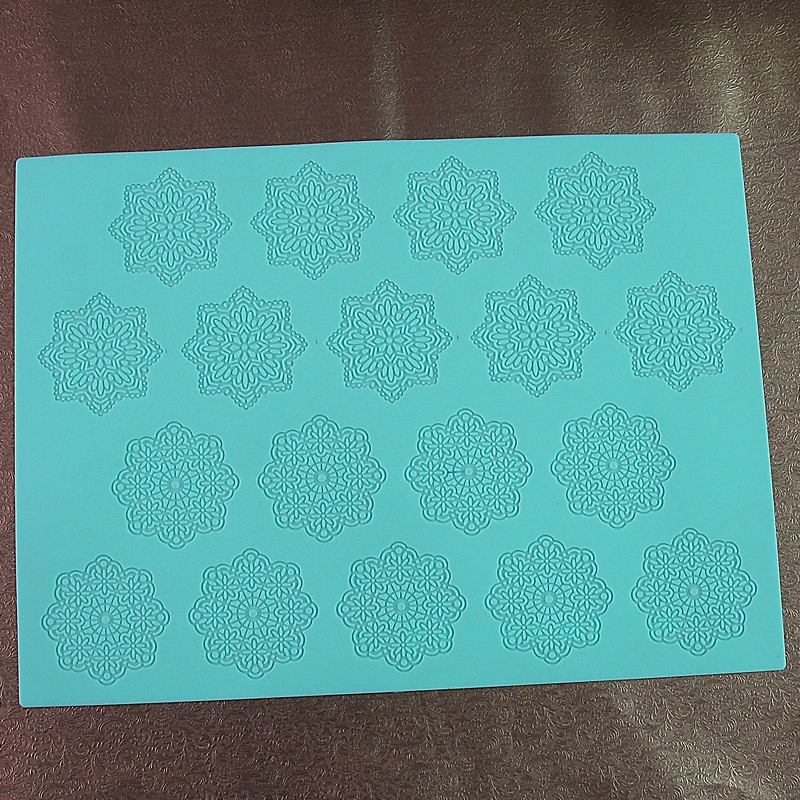 Бесплатная доставка 38*28 см Лидер продаж силиконовая форма в форме цветка