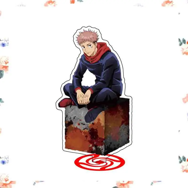 

2020 Japan Anime Jujutsu Kaisen Acrylic Figure Stand Model Plate Desk Decor Cosplay Xmas Keychain Standing Sign Fans Best Gift