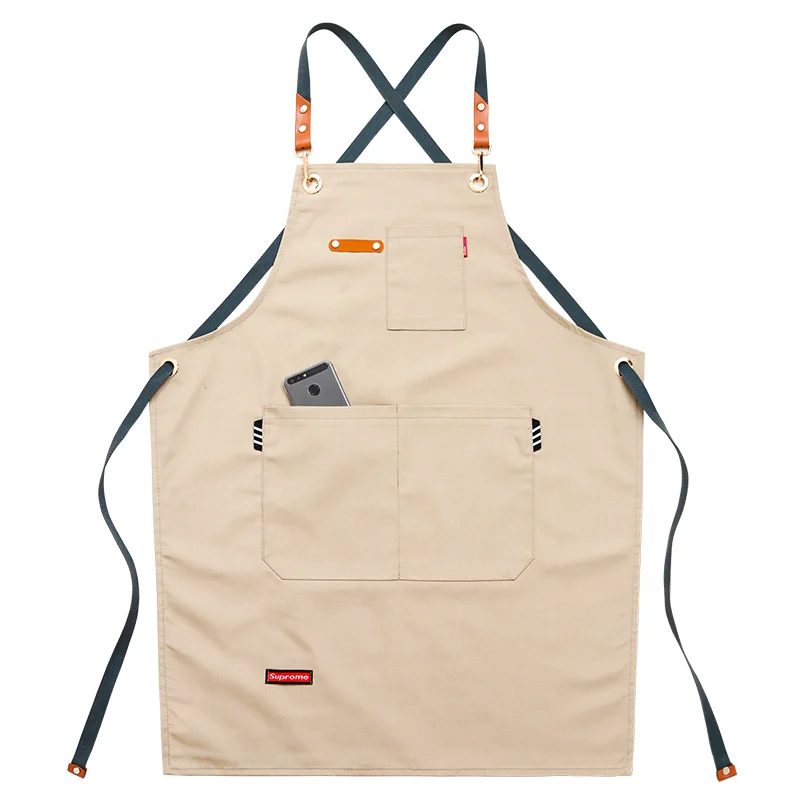 Модные комплекты ковбойской одежды парикмахерский фартук цветочный художника