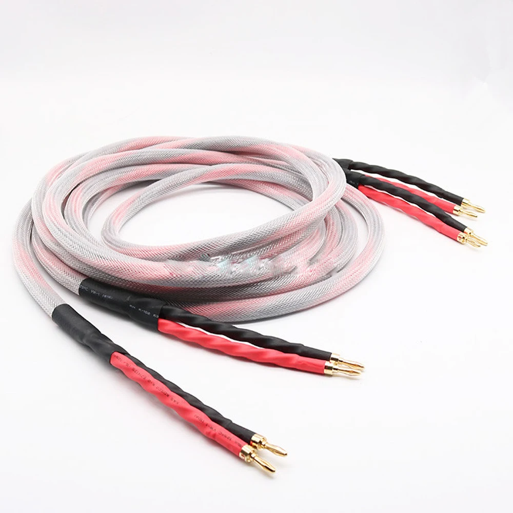 Пара Электрический медный аудиокабель с разъемом типа банан | Электроника